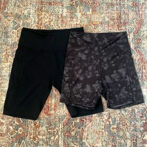 Women’s workout shorts - 2 pairs
